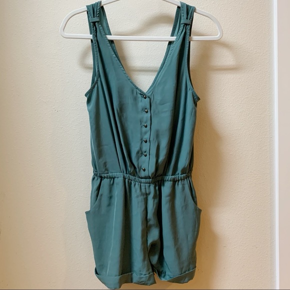 Kimchi Blue Pants - Urban Outfitters ‘Kimchi Blue’ Teal Romper size S